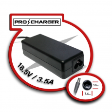 Cargador 18.5V/3.5A 7.4mm x 5mm 65w Pro Charger