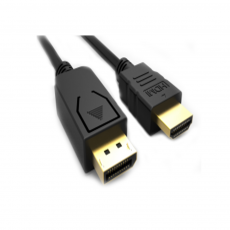 Cable DisplayPort Macho a HDMI 30AWG 2m 4K/60Hz