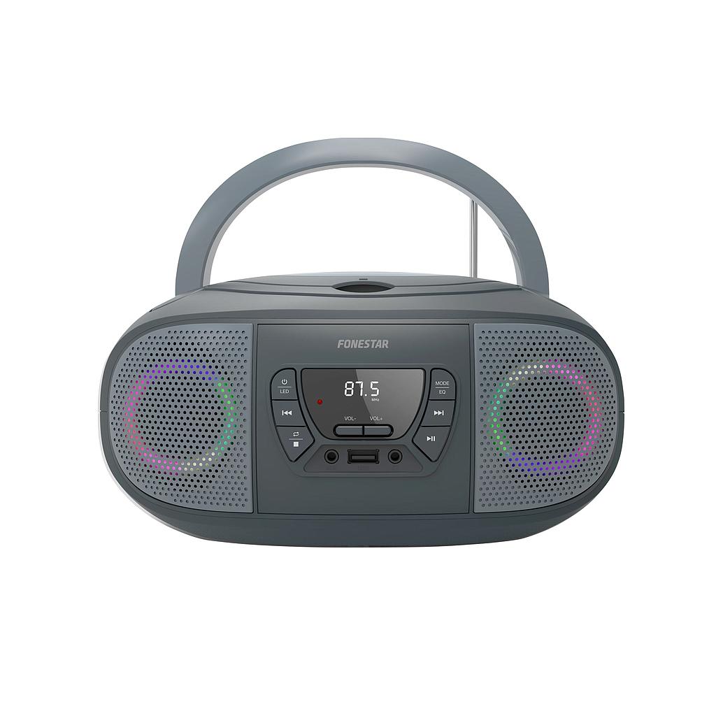 Radio CD USB BOOM-GO-G Fonestar Gris > Altavoces > Electro Hogar