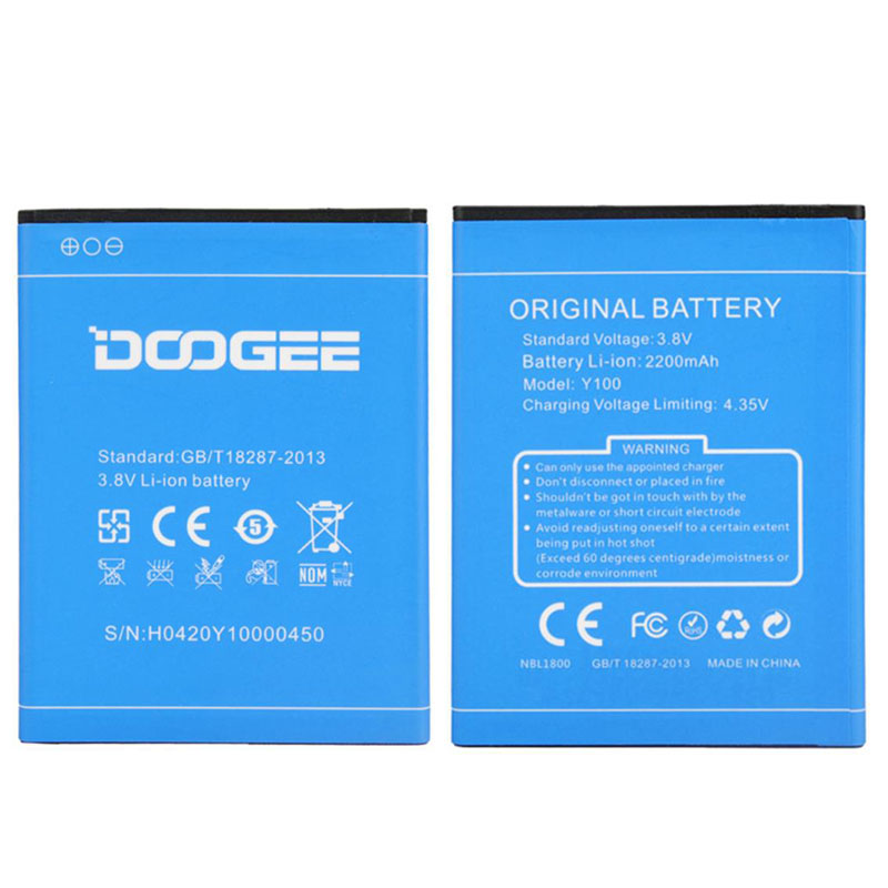 Bateria Doogee Y100 Pro 2200mAh > Smartphones > Baterias Smartphones > Baterias  DOOGEE