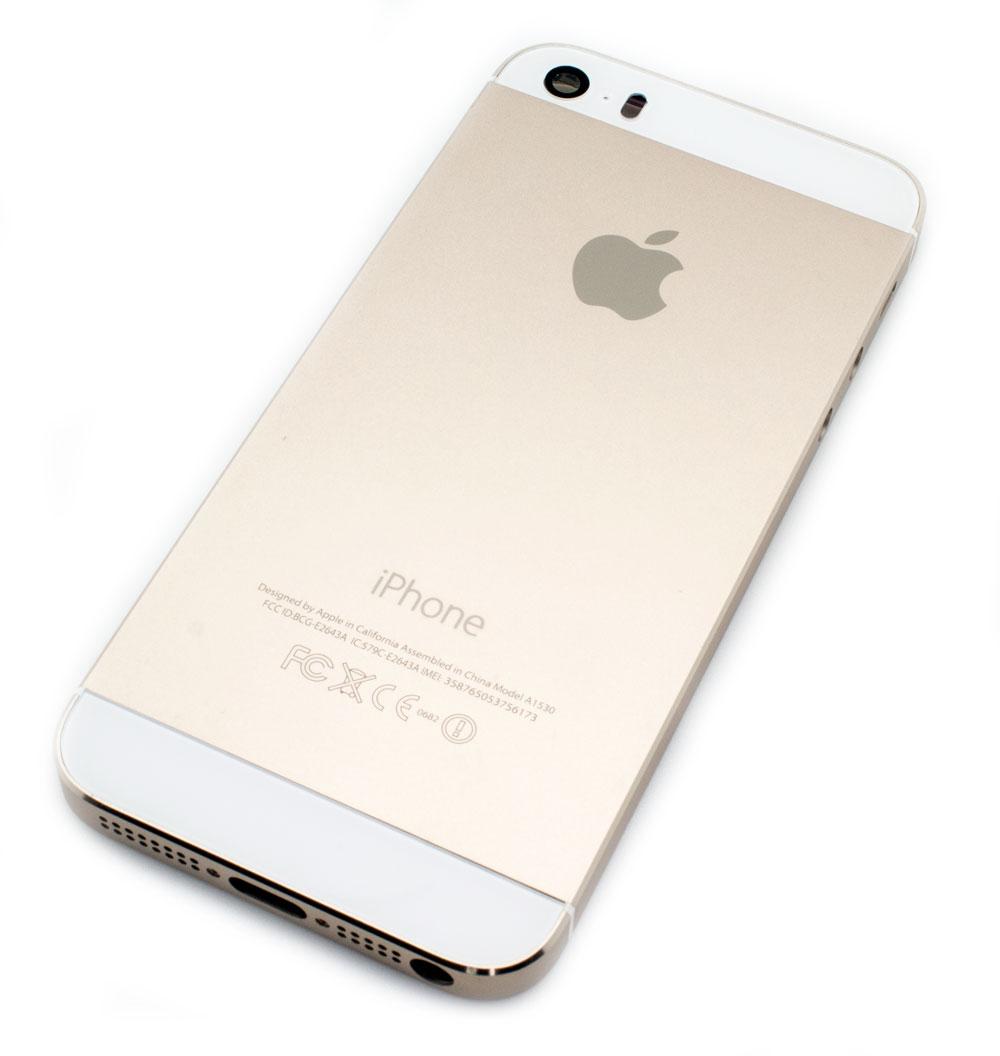 Carcasa Trasera iPhone 5S Bronce > Smartphones > Repuestos Smartphones >  iPhone 5S > Repuestos iPhone