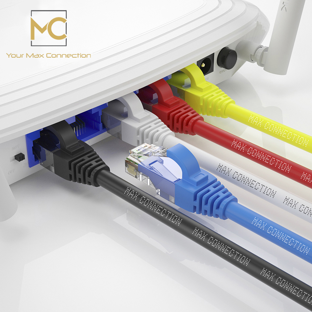 Pack 8 Cables + 2 GRATIS Ethernet CAT6 RJ45 24AWG 2m + 15 Bridas Max  Connection > Informatica > Cables y Conectores > Cables de red