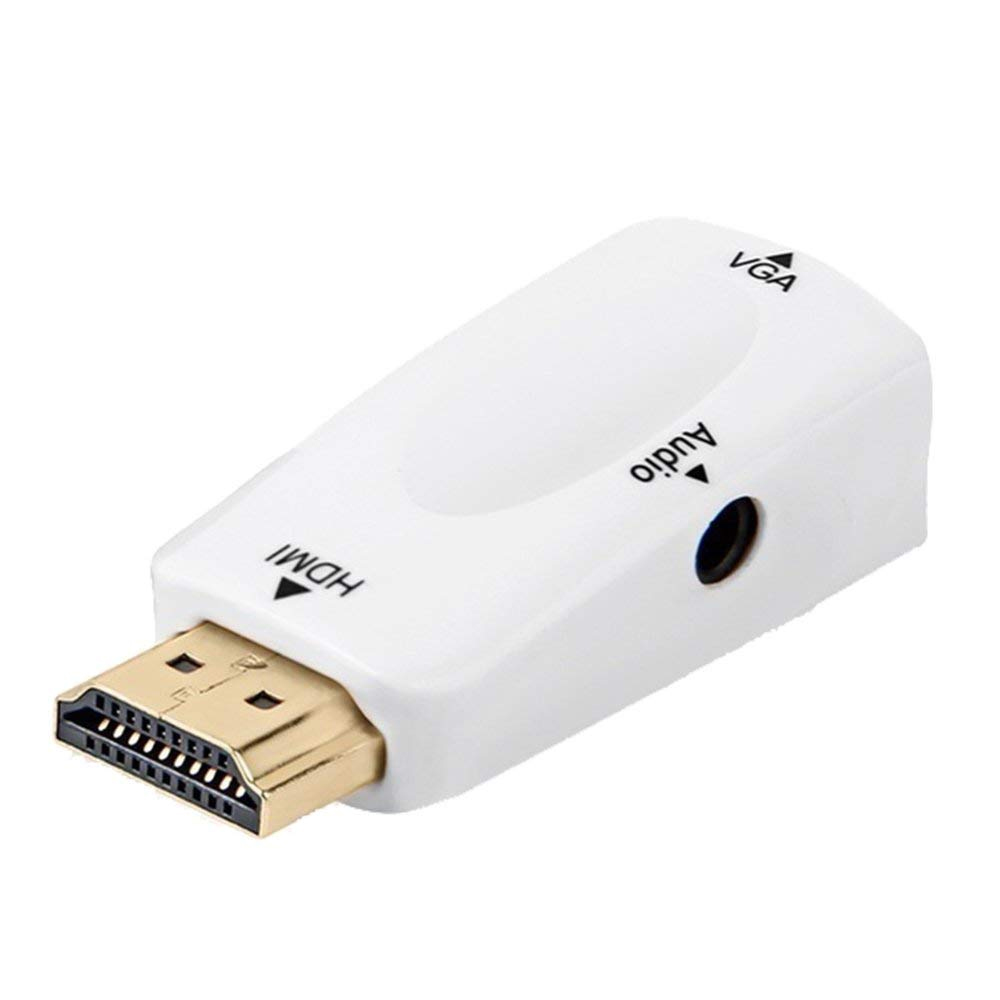 Adaptador HDMI a VGA+Conversor Audio > Informatica > Cables y Conectores >  Adaptadores