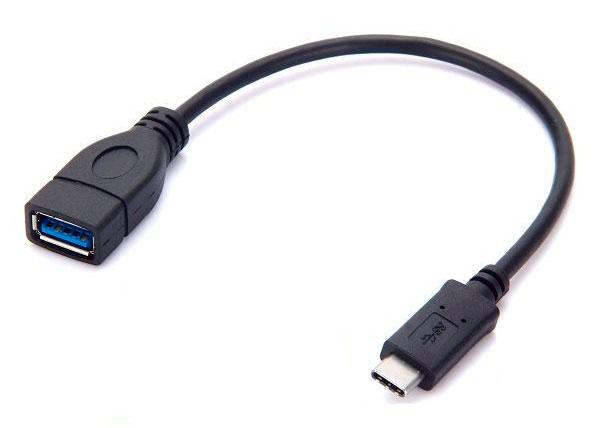 Cable OTG USB 3.1 Tipo C Macho a USB 3.0 Tipo A Hembra > Informatica >  Cables y Conectores > Cables USB