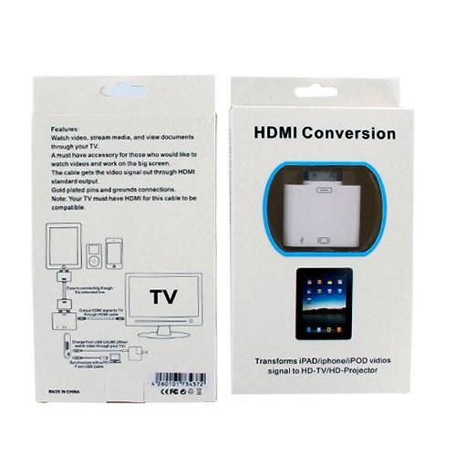 Conector HDMI+MiniUSB - IPAD/IPHONE/IPOD > Smartphones > Tablets >  Accesorios Tablets > Accesorios iPad