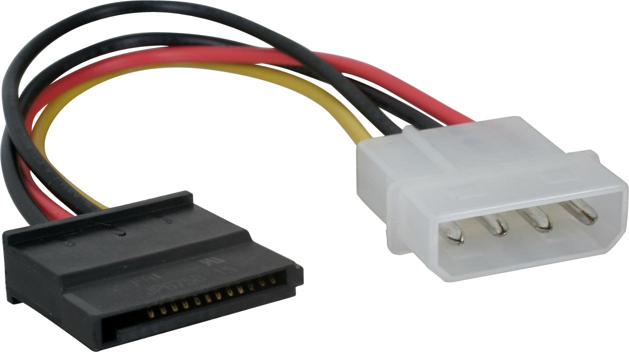 Cable Corriente Adapt. Molex a SATA > Informatica > Cables y Conectores > Cables  SATA