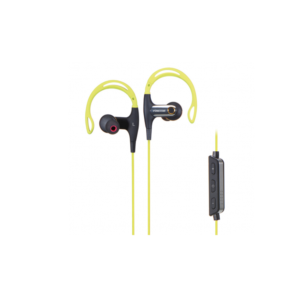 Auriculares Sport Fit Bluetooth 4.1 Verde Fonestar > Auriculares > Electro  Hogar