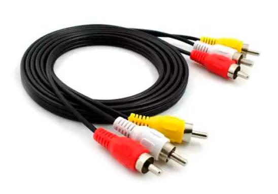 Cable 3 RCA Macho/3 RCA Macho 3m > Informatica > Cables y Conectores >  Cables Audio/Video