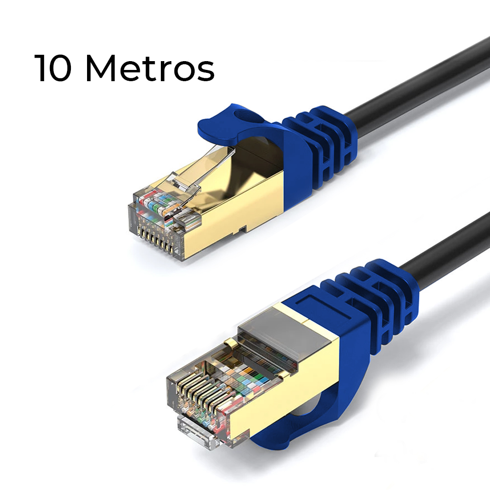 Cable Ethernet Cat8 RJ45 10m Biwond > Informatica > Cables y Conectores >  Cables de red
