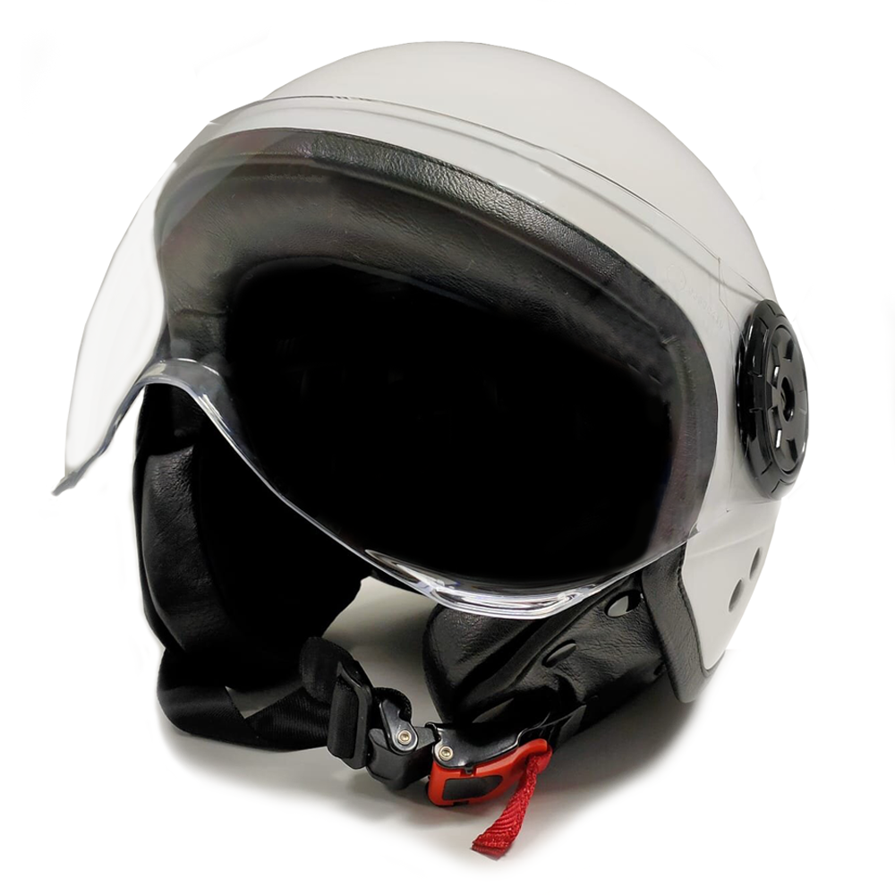 Casco Moto Jet Blanco con gafas Protectoras Talla S > Movilidad Electrica >  Electro Hogar > Accesorios Moto > Cascos