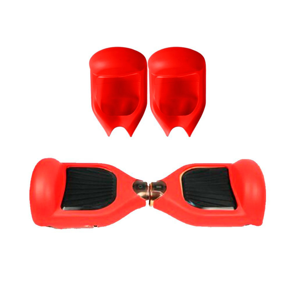 Protector Universal Silicona Hoverboard 6.5" Rojo > Movilidad Electrica >  Repuestos y Accesorios > Electro Hogar