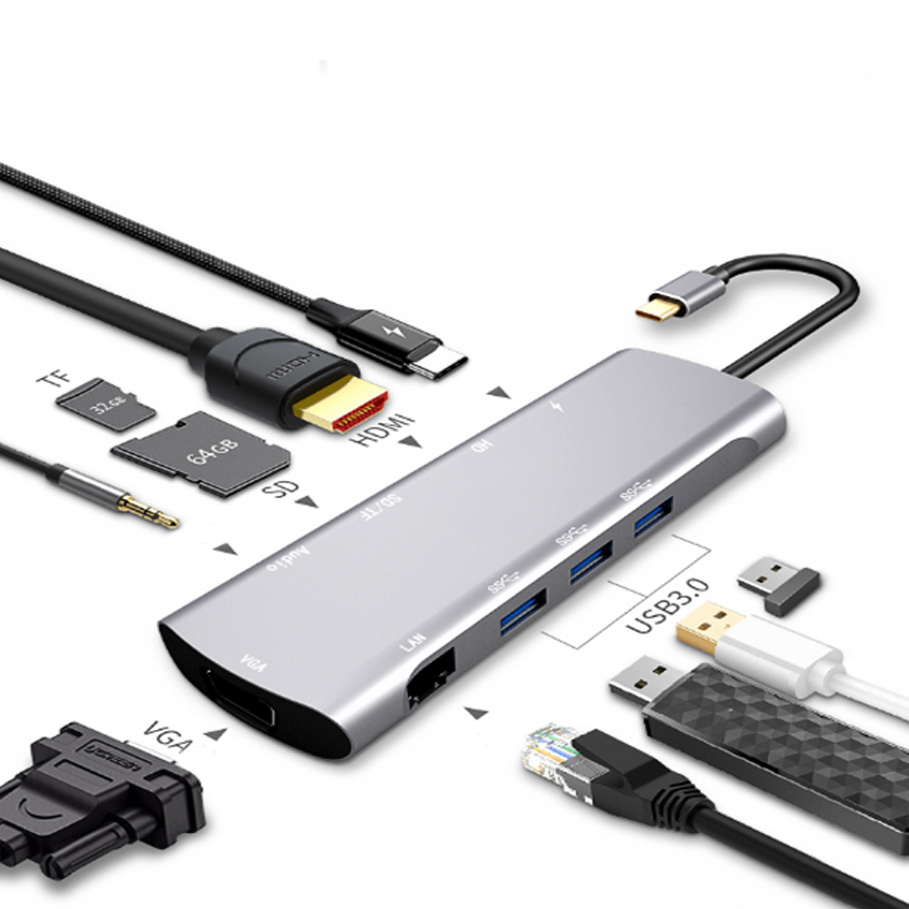 Hub USB 3.1 Tipo C con 10 Puertos Biwond > Informatica > Cables y  Conectores > Adaptadores