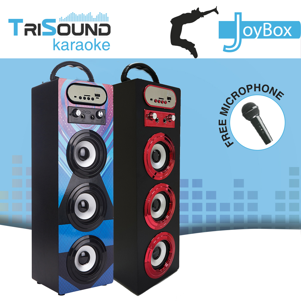 Altavoz Biwond JoyBox TriSound Karaoke Negro > Altavoces > Electro Hogar