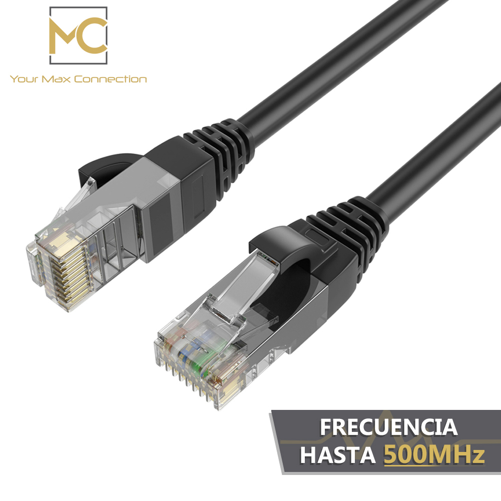 Cable + 1 GRATIS Ethernet CAT6 RJ45 24AWG 20m + 15 Bridas Max Connection >  Informatica > Cables y Conectores > Cables de red