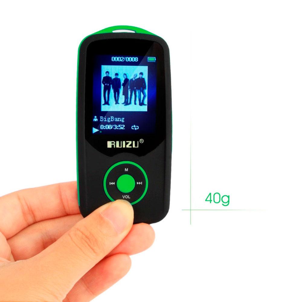 Reproductor MP3 Bluetooth 4Gb X06 Rojo > Mp3/Mp4 > Electro Hogar