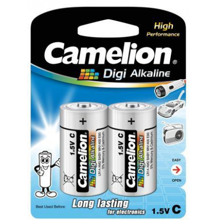 Digi Alcalina C (LR14) 1.5V (2 pcs) Camelion > Informatica > Baterias y  Pilas > Pilas Alcalinas