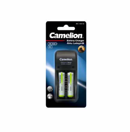 Cargador BC-1001A+ 2 Pilas AAA 800mAh Camelion > Informatica > Baterias y  Pilas > Pilas Recargables
