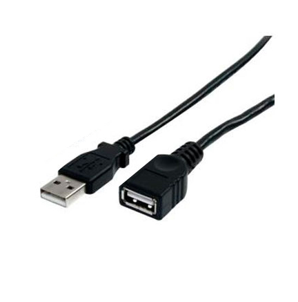 Cable USB Hembra a USB Macho (21cm) > Informatica > Cables y Conectores >  Cables USB