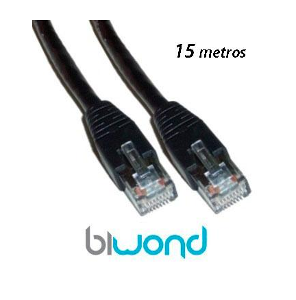 Cable Ethernet 15m Cat 6 BIWOND > Informatica > Cables y Conectores > Cables  de red