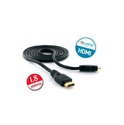Cable HDMI v1.4 Biwond 1.8m > Informatica > Cables y Conectores > Cables  HDMI