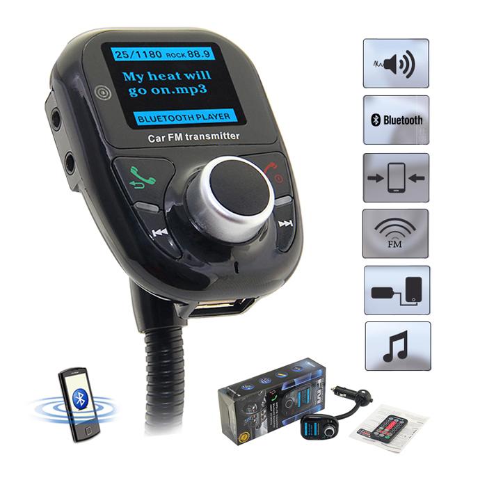 Transmisor FM LED Bluetooth Coche > Informatica > Accesorios USB