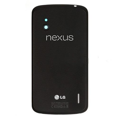 Carcasa Trasera LG Nexus 4 E960 Negro > Smartphones > Repuestos Smartphones  > Repuestos LG > LG Nexus 4